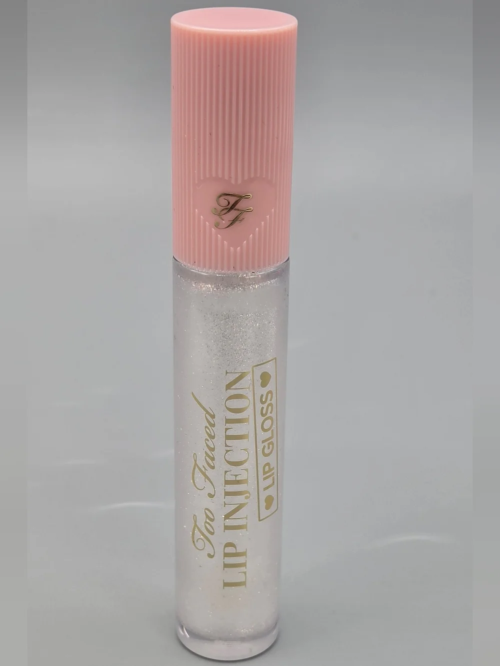 Too Faced Lip Injection Lip Gloss - Clear with Pink Cap